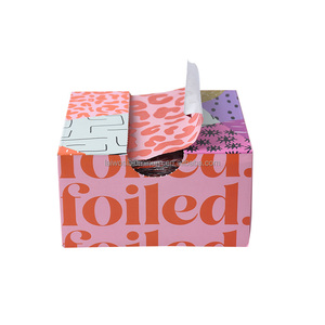 Giấy bạc nhuộm tóc in màu nổi 5 inch * 11 inch thiết kế mới <span class=keywords><strong>2025</strong></span> dạng tấm bật lên dùng cho salon làm tóc - Product Image 3