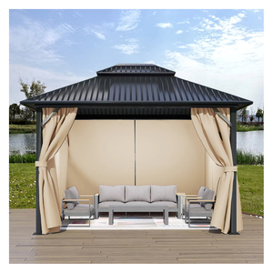 <span class=keywords><strong>Cortinas</strong></span> de Repuesto para <span class=keywords><strong>Gazebo</strong></span> <span class=keywords><strong>3x3</strong></span>, Impermeables, Personalizables, Económicas, Directamente de Fábrica - Product Image 2