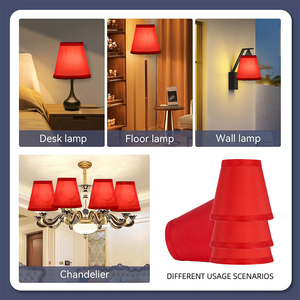 Hot Sale Christmas Night <strong>Light</strong> Cover Red Fabric Wholesale Wine Bottle Candle Holder <strong>Small</strong> Lamp <strong>Shade</strong> - Product Image 6