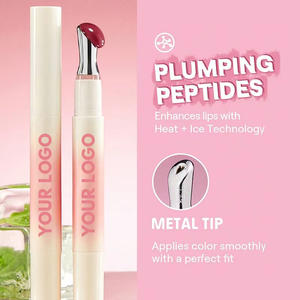 Baume à lèvres hydratant longue durée, nourrissant, végétalien, biologique, haute pigmentation, <span class=keywords><strong>repulpant</strong></span>, à base de peptides, marque privée - Product Image 5