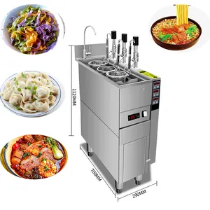 Fresh collapsible noodle boiler manufacturer pasta cooker machines