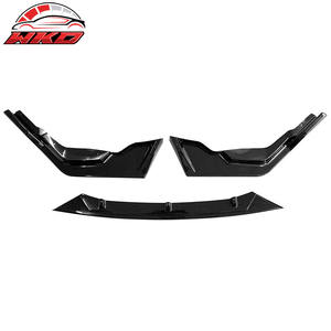 Protector de Parachoques Delantero para Toyota Corolla 2020-2024 SE XSE Estilo C Negro Brillante 3 Piezas PP Kit de Carrocería de Alta Calidad - Product Image 6