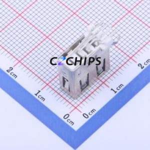 KH-AF90CWJ-14-OX USB Connector Through hole Component (THT) Connector Type-A Female Side Insert 4P - Product Image 2