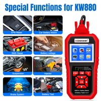 Nuevo Escáner OBD2 KONNWEI KW880 2026 con Funciones OBD2 Completas, Lector de Códigos para Todos los Vehículos Compatibles con OBD2