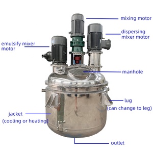 Olla Eléctrica Multifunción de Acero Inoxidable para Agitación, Dispersión y Emulsificación de Productos Químicos - Product Image 2