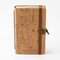 Carnet écologique personnalisé avec bande élastique, carnet de notes de voyage pour le jardin botanique, enregistrement en extérieur
