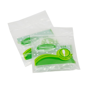 Popular standup custom bag zipper plastic bag custom