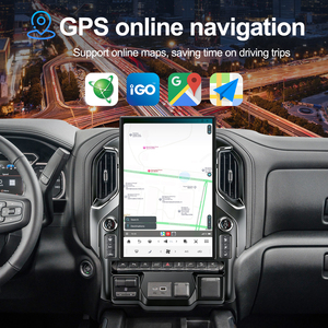 Radio para Auto Navihua con Android 14, Pantalla Vertical de 17.2'', Multimedia, Carplay para Chevrolet Silverado/GMC Sierra 2019-2023 - Product Image 4