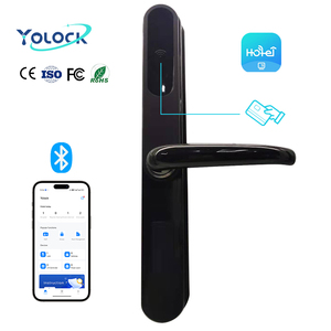 Serrures de porte intelligentes YOLOCK pour auberge de jeunesse résidentielle, système de <span class=keywords><strong>serrure</strong></span> de porte intelligente pour hôtel, <span class=keywords><strong>serrure</strong></span> de porte intelligente avec carte - Product Image 1