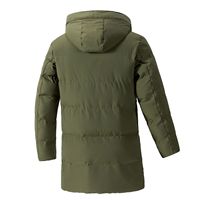 Veste longue matelassée pour homme MAQVOB Factory, taille EU US, haute qualité, doudoune longue d'hiver, polaire chaud, logo personnalisé, veste surdimensionnée