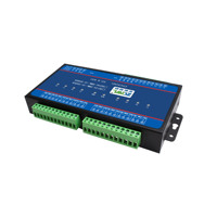Contrôleur avancé à 8 canaux avec comptage des impulsions et ASCII |   Modbus TCP/RTU Cloud APP 8DI/8DO Rail DIN 12-24V DC Ethernet/RS485