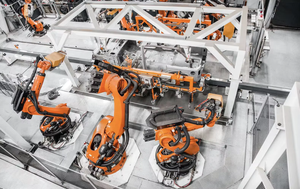 Robot de palettisation industriel KR30 R2100 4 axes, charge utile 30 kg, moteur servo-électrique, large gamme d'assemblage haute performance - Product Image 5