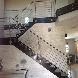 Rampe de balcon extérieure en acier inoxydable de 42 pouces, installation facile, ne rouille pas, pour <span class=keywords><strong>balustrade</strong></span> et garde-corps - Product Image 3