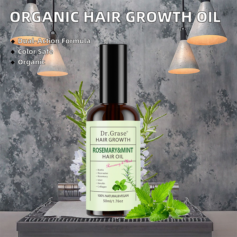 Private Label Rosemary Mint Hair Oil