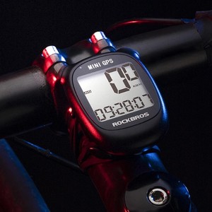 Velocímetro Digital Inalámbrico GPS para Bicicleta, Pantalla de 1.6 Pulgadas con Retroiluminación, Mini Portátil, Material ABS, Batería Recargable - Product Image 1