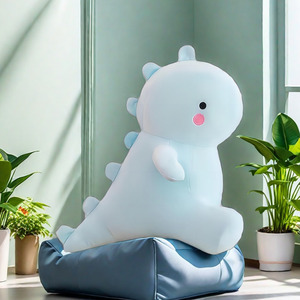 Dễ thương phim hoạt hình khủng long thú nhồi bông lớn ôm gối tùy chỉnh sang trọng hình đồ chơi - Product Image 2