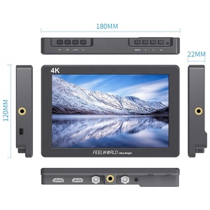 จอภาพกล้อง FEELWORLD-P7 P7S สำหรับใช้งานกลางวัน รองรับ 3G-SDI 4K สำหรับ FEELWORLD P7 P7S ขนาด 7 นิ้ว ความสว่าง 2200nit ใช้งานกลางวันได้ - Product Image 6