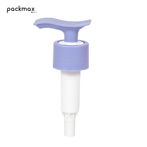 Lotion <b>pump</b> 33/410, <b>shampoo</b> and shower gel <b>pump</b> head — PP frosted press <b>pump</b> head, external <b>pump</b>, 28-tooth Qinhuang head - Product Image 1