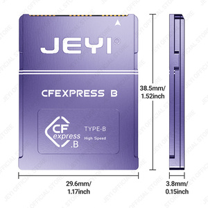 JEYI Factory ad alta velocità CFexpress Type-B 2230 NVMe <span class=keywords><strong>M</strong></span>.2 adattatore PCIe 4.0 Converter per Canon R5/Nikon Z9 SSD Card Stock - Product Image 2