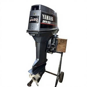 Moteur hors-bord d'occasion OEM 50 CV Pro 2 temps à arbre de 20 pouces avec équipement de montage, en promotion et prêt à être expédié - Product Image 1
