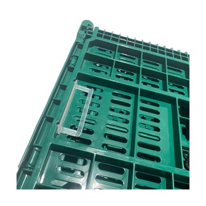 超市周转箱定制水果蔬菜塑料折叠篮50-<span class=keywords><strong>80</strong></span>升容量50公斤承重适用于杂货市场家庭使用 - Product Image 3