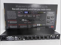 Processeur audio numérique portable professionnel DriveRack PA2, construction métallique, audio haute résolution, son surround, puissance active 4 kW