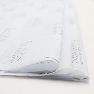 Personalised Custom Printed Sliver Logo Gift <b>Wrapping</b> <b>Paper</b> Clothing Branded Tissue <b>Paper</b> - Product Image 4