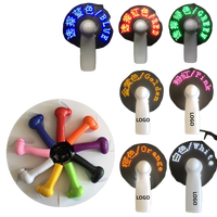 Ventilatore Portatile Mini Ricaricabile con Messaggio LED Personalizzato e Testo Lampeggiante per Regali Promozionali