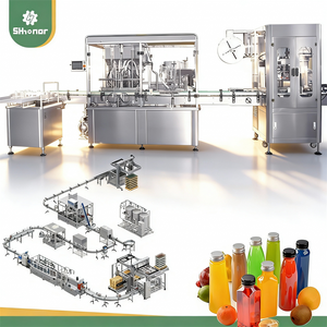 Automatic Lemonade Mango Fruit <strong>Juice</strong> Beverage Filling <strong>Machine</strong> for Plastic Bottles Piston High Productivity Production Line - Product Image 1