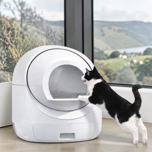 Bac à litière électrique intelligent pour chat de 70L, auto-nettoyant, contrôlé par application, avec contrôle des odeurs, pour chats de tous âges - Option de logo personnalisé - Product Image 1