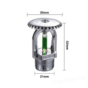 1인치 스테인리스 스틸 플렉시블 호스 파이프와 함께 사용되는 화재 스프링클러, 화재 호스 스프링클러 드롭 연결 - Product Image 2