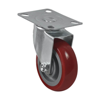 Carretilla de Plataforma de Plástico Uni-Silent de 150 kg, Carro de Mano US150P-DX
