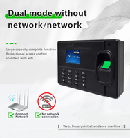 WIFI TCP/IP Lector de huellas dactilares Empleado Reloj de tiempo Máquina Productos de control de acceso biométrico Sistema DE ASISTENCIA DE TIEMPO CON API