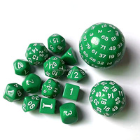 Jeu de dés D30 personnalisé 16mm coin rond jeux de société RPG transparents et accessoires DnD en résine et acrylique