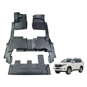 Quatre pièces <span class=keywords><strong>TPE</strong></span> 5D Tapis de sol de voiture <span class=keywords><strong>Prix</strong></span> compétitif Convient à Toyota Prado 7 places Conduite à gauche - Product Image 1