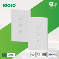 Interruptor de Luz Inteligente Estándar Australiano IGOTO, Interruptor de Pared WiFi, Venta al por Mayor Directa de Fábrica OEM
