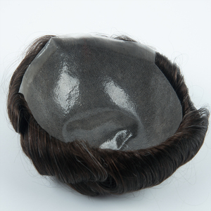 Tupé Yuanzhen para Hombre con Cabello 100% Humano, Piezas de Cabello con Piel Natural de 0.003mm, Reemplazo Capilar para Hombres - Product Image 2