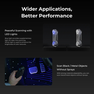 Creality Raptor Pro <span class=keywords><strong>3D</strong></span> <span class=keywords><strong>Scanner</strong></span> 22 dòng Laser chéo tốc độ quét cao lên tới 60fps 660,000 điểm/<span class=keywords><strong>S</strong></span> máy quét <span class=keywords><strong>3D</strong></span> ô tô - Product Image 5