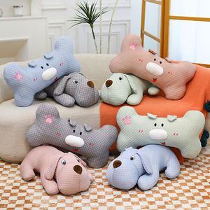 New Ice Bean Stoff Hund Plüsch tier Sommer Cute Puppy Cool Sofa Kissen Sleeping Nap Liegen Knochen Gefüllte Kissen - Product Image 2