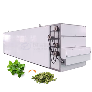 Energy saving industrial continuous hay dryer Mint hay processing Mint hay mesh belt <b>drying</b> <b>equipment</b> - Product Image 1