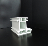 Profil de battant UPVC sans plomb de haute qualité pour divers projets en matière plastique durable