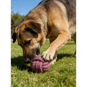 Giocattolo per Cani in Cotone Intrecciato a Forma di Leone, Economico, Resistente, Robusto, da Masticare - Product Image 4