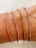 Bracelet unisexe minimaliste style bohème Go2boho 2025 avec perles Miyuki, cadeau d'anniversaire idéal pour hommes et femmes