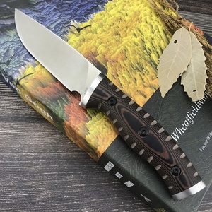 Couteau de chasse BK 853 Outdoor 8Cr13Mov à lame fixe, fourreau Kydex, manche G10, pour le camping et la survie - Product Image 1