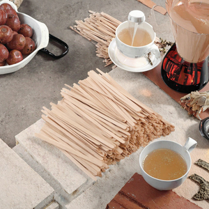 Ecoware – Bâtonnets mélangeurs jetables en bois pour café et thé, pour tasses, usage domestique et en restauration (vente en gros) - Product Image 2