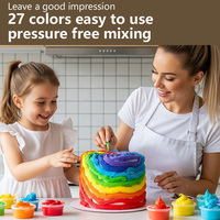Colorant alimentaire liquide OEM 20 ml pour la pâtisserie, la crème fondante, les macarons, les couleurs comestibles pour la décoration de gâteaux