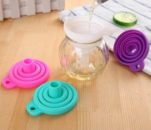 Embudo de Silicona Flexible y Suave, Juego de Embudos de Cocina, Embudo de Silicona de Grado Alimenticio - Product Image 4