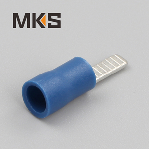 DBV Series 22-16 16-14 12-10 AWG Lưỡi Thiếc Tráng Phủ Cách Điện Trước/Cách Điện Vinyl Màu Đỏ Xanh Dương Vàng Thiết Bị Đầu Cuối Dây Uốn Phẳng - Product Image 2