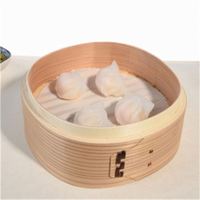 Papel Antiadherente para Dim Sum, Juego de Ollas Apilables y Vaporeras, Una Olla para Cocinar Comida al Vapor, Vaporera de 8 Agujeros