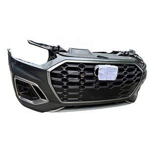 ชุดกันชนหน้ามือสองสำหรับ Audi Q5L / <span class=keywords><strong>Q5</strong></span> <span class=keywords><strong>Sportback</strong></span> 2021-2024 รุ่น <span class=keywords><strong>S</strong></span>-<span class=keywords><strong>Line</strong></span> Sport พร้อมกระจังหน้าแบบรังผึ้ง - Product Image 2